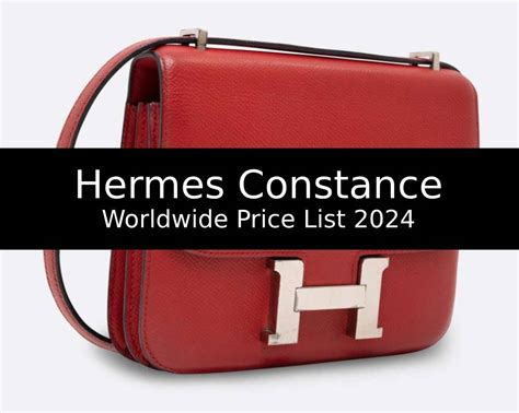 hermes constance price 2024|hermes constance price list.